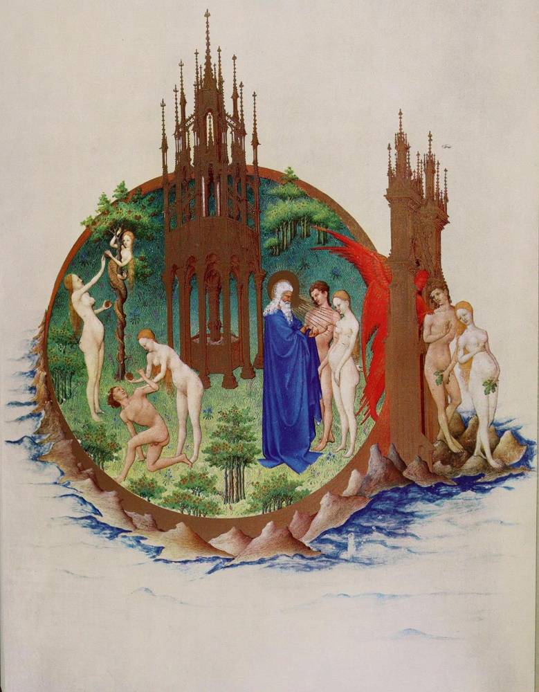 Große Abbildung Nr.4: 138-1121 Vorauer Volksbibel: (Faksimile)