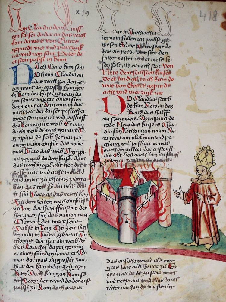 Große Abbildung Nr.7: 138-1121 Vorauer Volksbibel: (Faksimile)