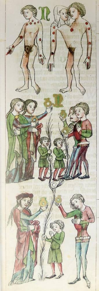 Große Abbildung Nr.1: 138-1127 Wolfenbütteler Sachsenspiegel.: (Faksimile)