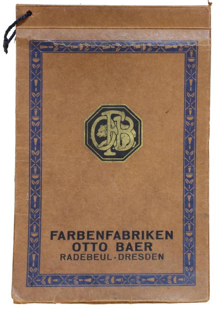 Große Abbildung Nr.2: 138-1130 Farbenfabriken Otto Baer.: (Bibliographie und Buchwesen)