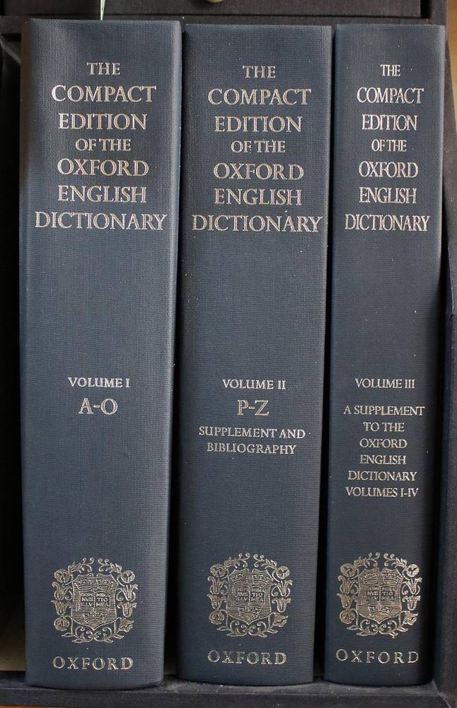 Große Abbildung Nr.1: 138-1151 Oxford English Dictionary.: (Lexika - Wörterbücher - Sprachwissenschaften)
