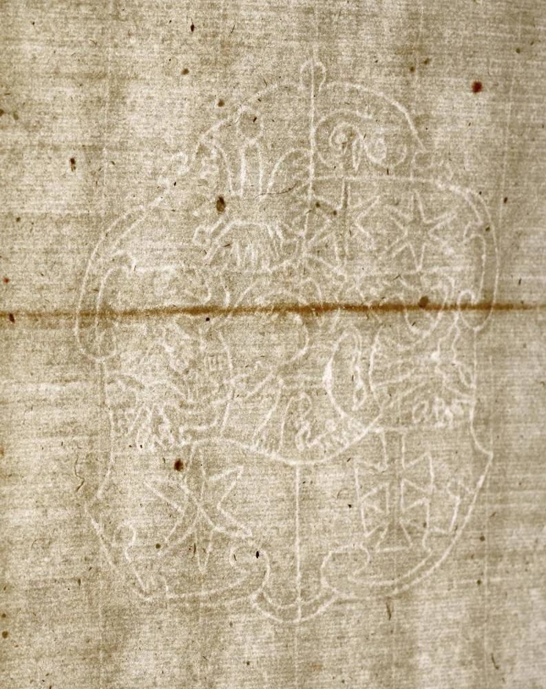 Große Abbildung Nr.1: 138-1168 Wasserzeichenpapier.: (Papier)