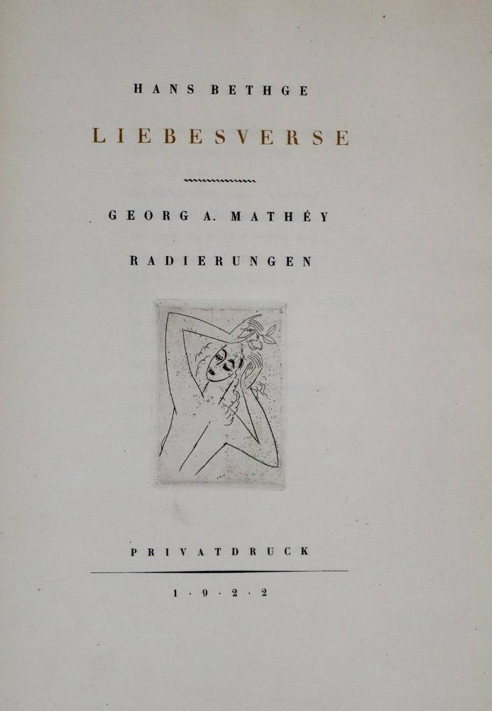Große Abbildung Nr.2: 138-1184 Bethge,H.: (Erotika - Galantes)