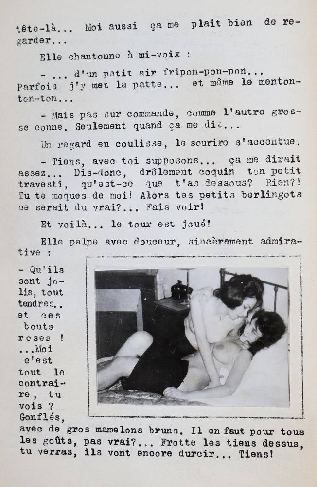 Große Abbildung Nr.3: 138-1195 Souris Pervertie, La,: (Erotika - Galantes, Photographie)