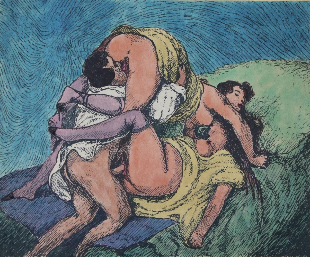 Große Abbildung Nr.1: 138-1198 Sammlung: (Erotika - Galantes)