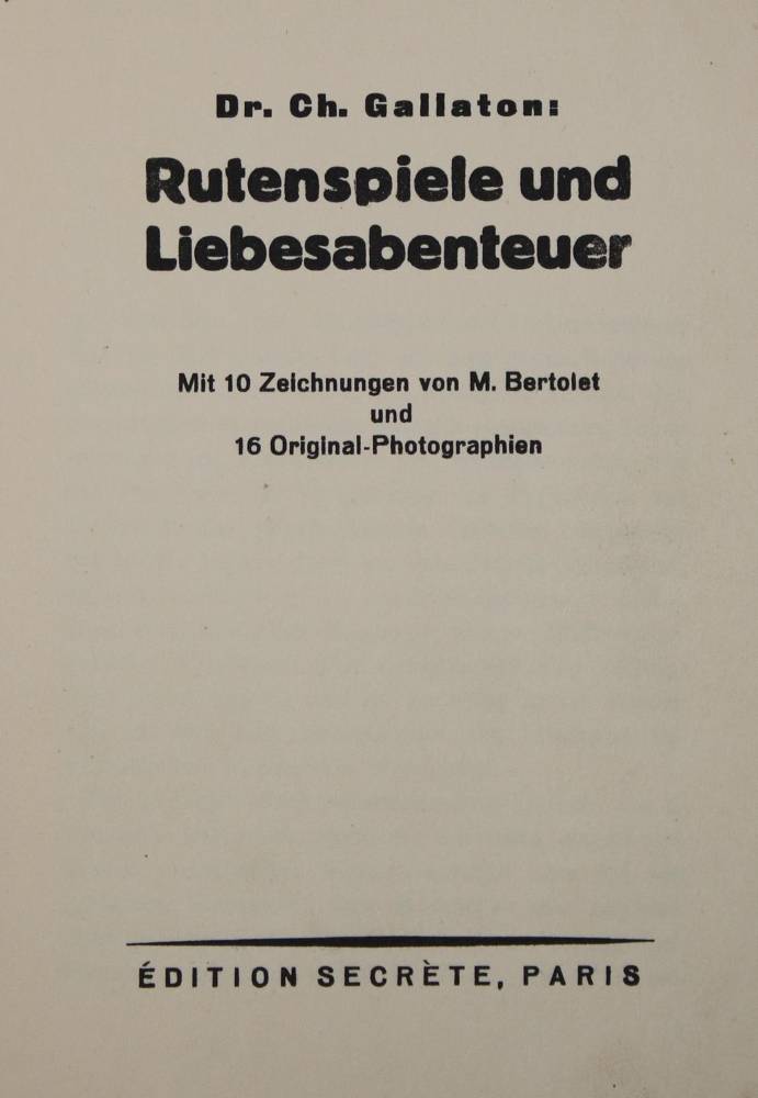 Große Abbildung Nr.2: 138-1198 Sammlung: (Erotika - Galantes)