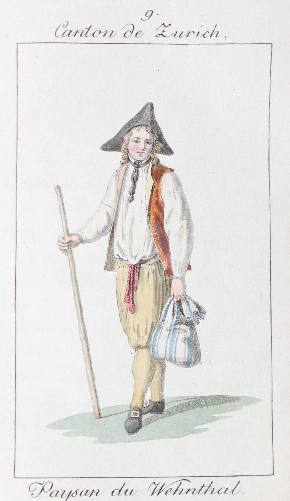 Große Abbildung Nr.1: 138-1210 König,F.N.: (Mode und Trachten, Schweiz)