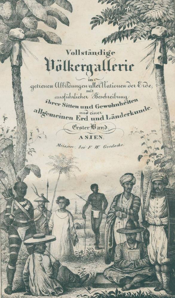 Große Abbildung Nr.1: 138-1211 Vollständige Völkergallerie: (Mode und Trachten)