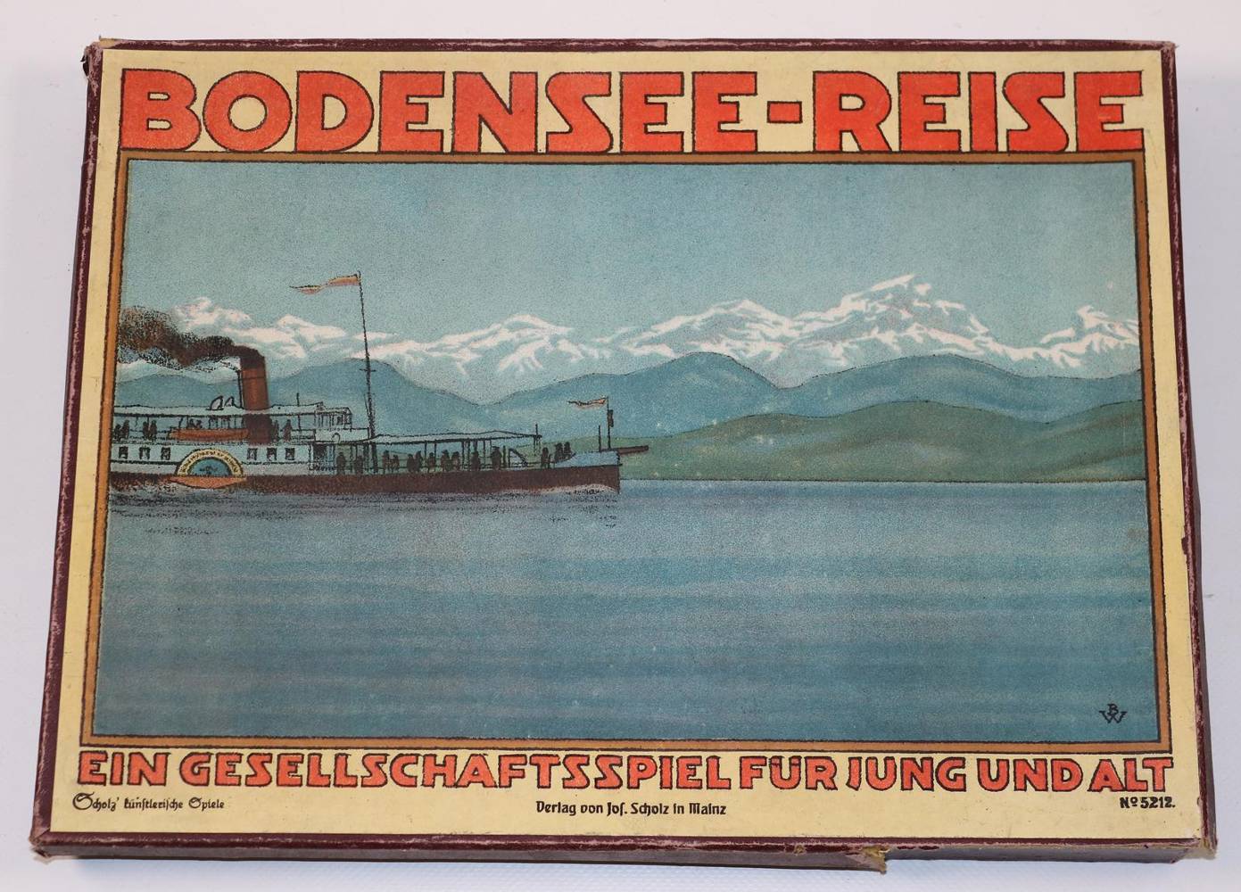 Große Abbildung Nr.1: 138-1216 Bodensee-Reise Scholz: (Kinder- und Jugendbücher)
