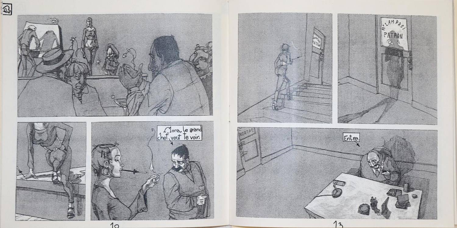 Große Abbildung Nr.2: 138-1220 Cafe Creed.: (Comics)