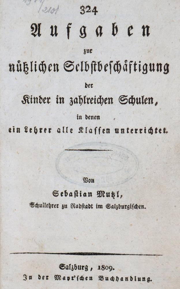 Große Abbildung Nr.1: 138-1233 Mutzl,S.: (Kinder- und Jugendbücher)