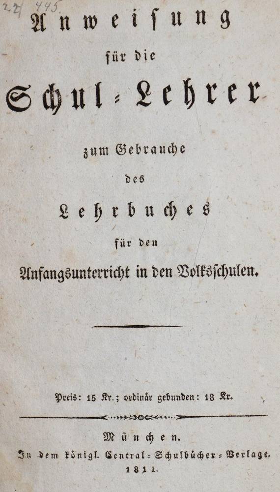 Große Abbildung Nr.2: 138-1248 Sickel,H.F.F.: (Pädagogik)