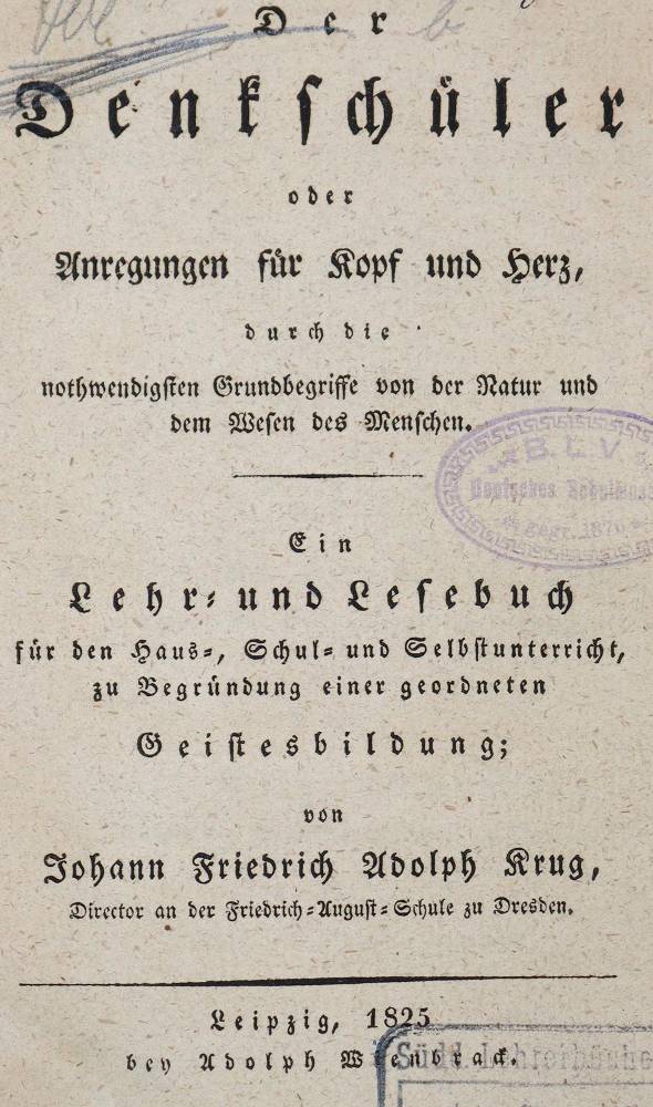 Große Abbildung Nr.2: 138-1255 Zerenner,C.C.G.: (Pädagogik)