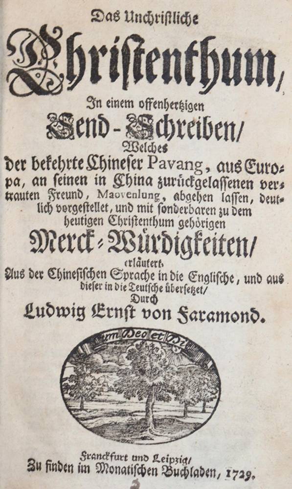 Große Abbildung Nr.1: 138-127 Faramond,L.E.v. (d.i. P.B.Sinold).: (Alte Drucke, Handschriften und Theologie)