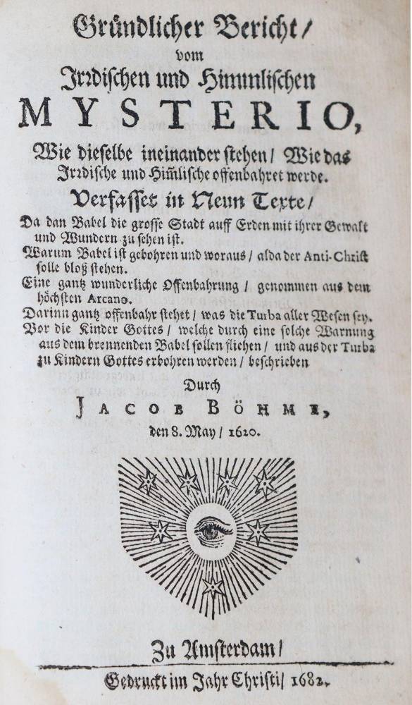 Große Abbildung Nr.3: 138-1283 Böhme,J.: (Literatur und illustrierte Bücher bis 19.Jahrhundert)