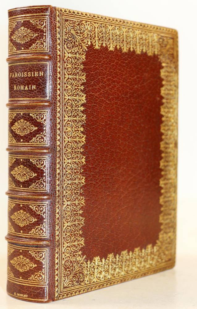 Große Abbildung Nr.1: 138-1303 Brauner Maroquineinband: (Einband)