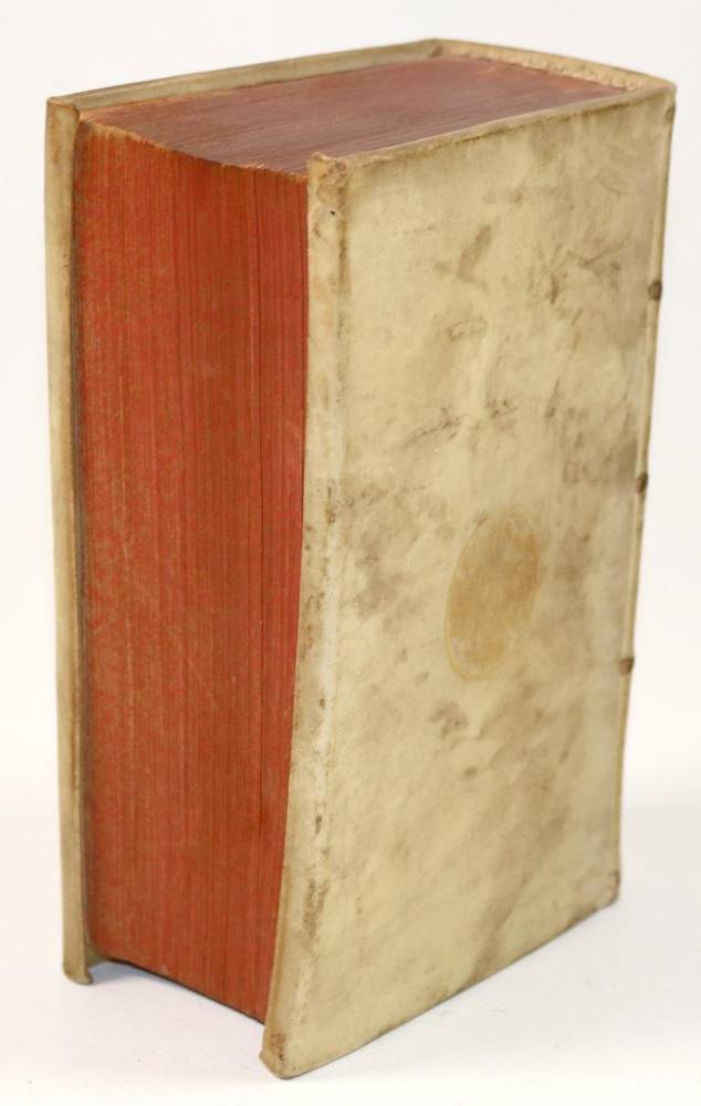 Große Abbildung Nr.2: 138-1314 Pergamenteinband: (Einband)
