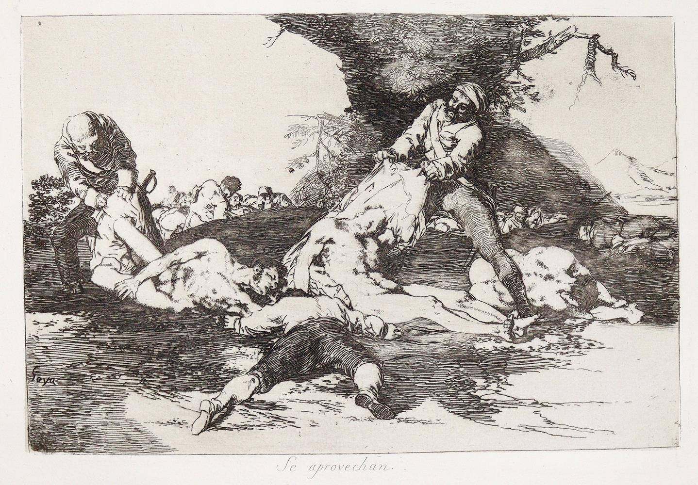 Große Abbildung Nr.14: 138-1345 Goya, Francisco de: (Literatur und illustrierte Bücher bis 19.Jahrhundert)