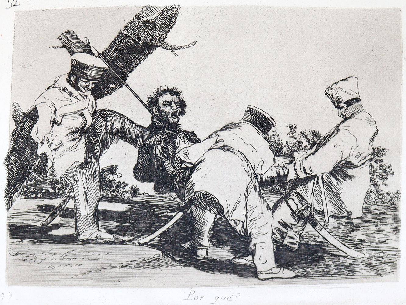 Große Abbildung Nr.18: 138-1345 Goya, Francisco de: (Literatur und illustrierte Bücher bis 19.Jahrhundert)