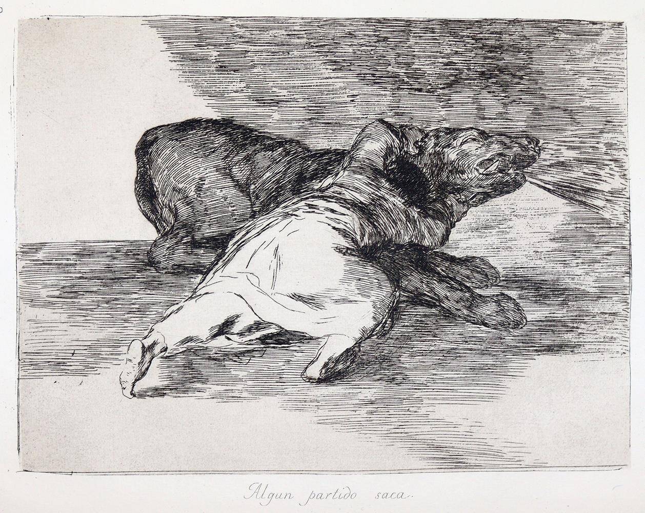 Große Abbildung Nr.22: 138-1345 Goya, Francisco de: (Literatur und illustrierte Bücher bis 19.Jahrhundert)