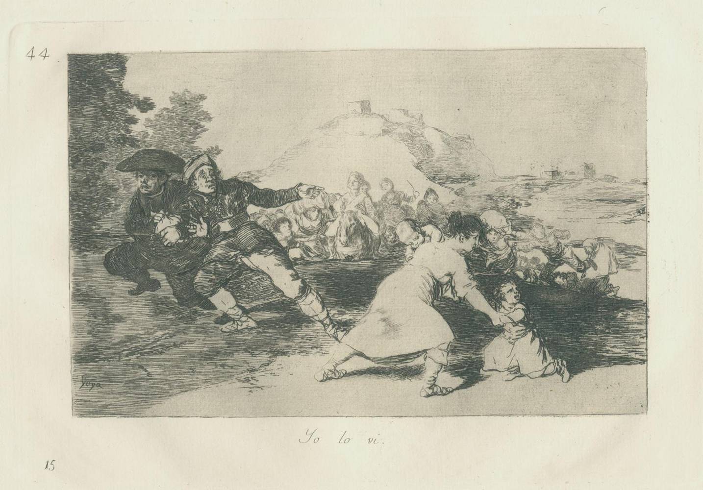Große Abbildung Nr.4: 138-1345 Goya, Francisco de: (Literatur und illustrierte Bücher bis 19.Jahrhundert)