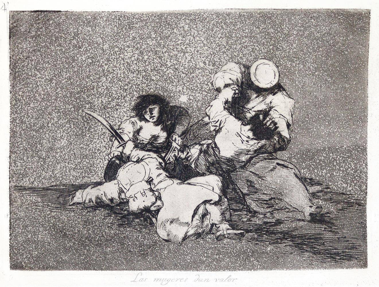 Große Abbildung Nr.8: 138-1345 Goya, Francisco de: (Literatur und illustrierte Bücher bis 19.Jahrhundert)