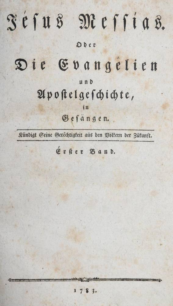 Große Abbildung Nr.1: 138-1378 (Lavater,J.C.).: (Literatur und illustrierte Bücher bis 19.Jahrhundert)