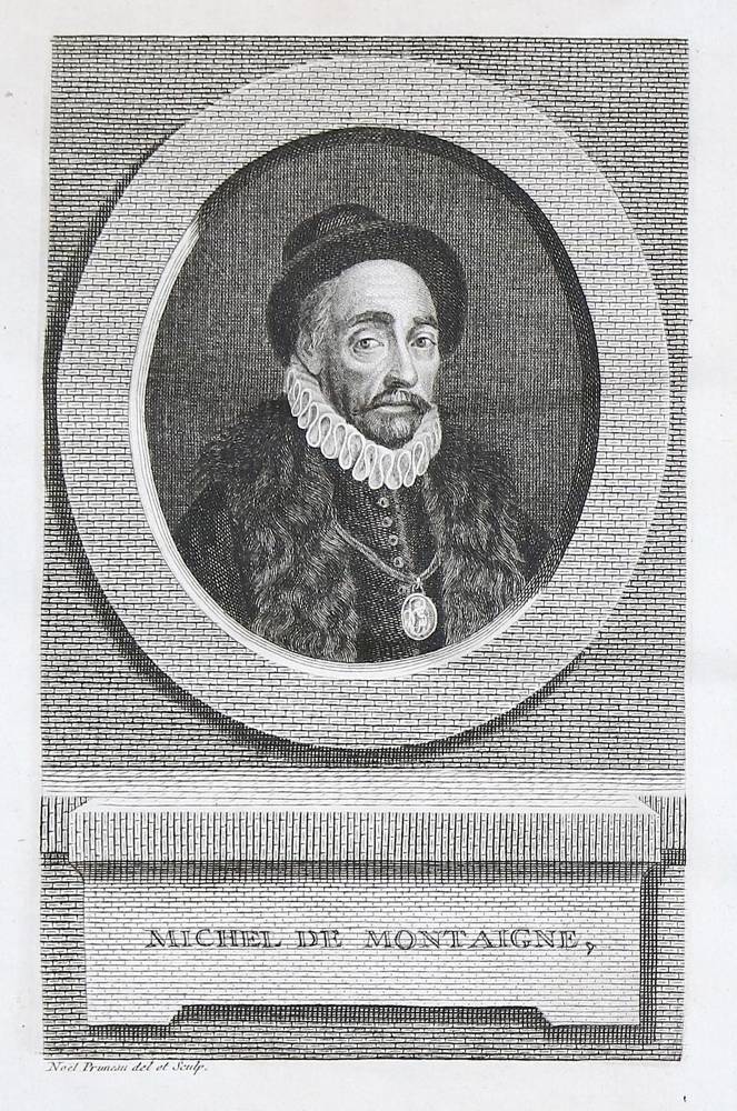 Große Abbildung Nr.2: 138-1396 Montaigne,M.de.: (Literatur und illustrierte Bücher bis 19.Jahrhundert)