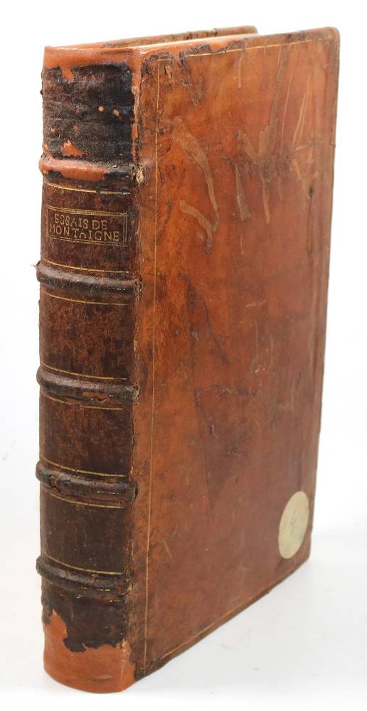 Große Abbildung Nr.2: 138-1398 Montaigne,M.de.: (Literatur und illustrierte Bücher bis 19.Jahrhundert)