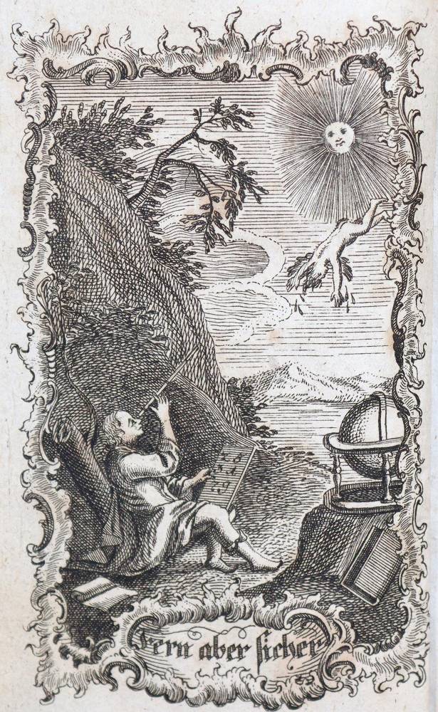 Große Abbildung Nr.2: 138-1401 (Moser,F.C.V.).: (Literatur und illustrierte Bücher bis 19.Jahrhundert)