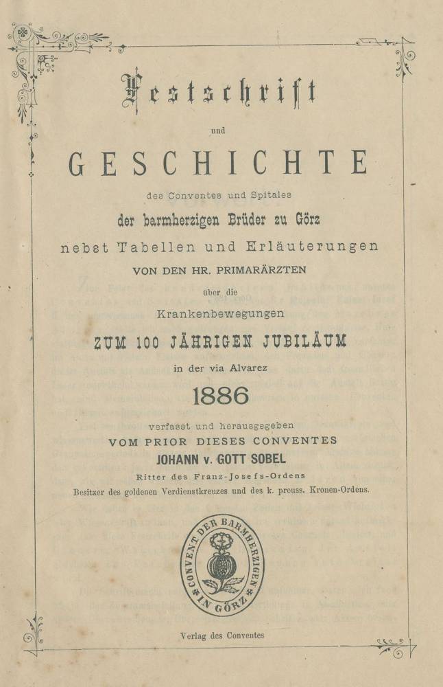 Große Abbildung Nr.1: 138-142 Sobel,J.v.G.: (Görz)