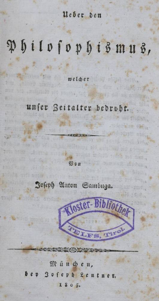 Große Abbildung Nr.1: 138-1422 Sambuga,J.A.: (Literatur und illustrierte Bücher bis 19.Jahrhundert)