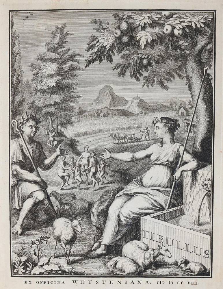 Große Abbildung Nr.1: 138-1435 Tibullus,A.: (Literatur und illustrierte Bücher bis 19.Jahrhundert)