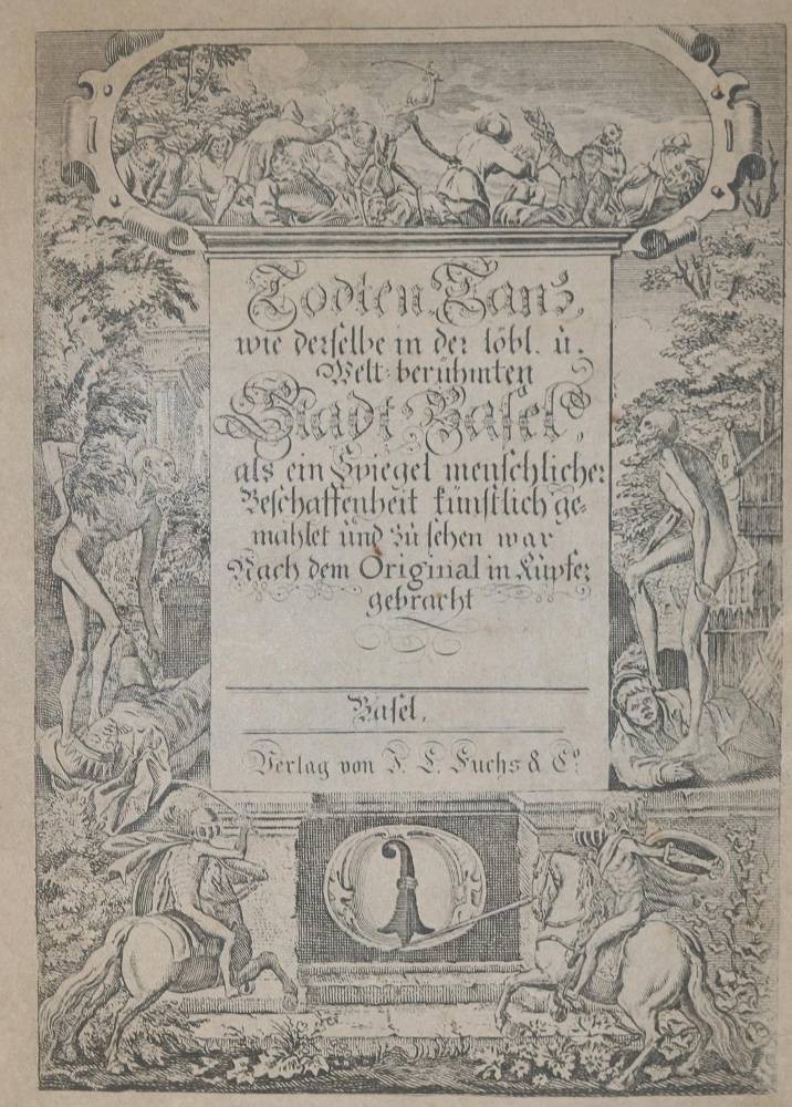 Große Abbildung Nr.1: 138-1438 (Chovin,J.-A.).: (Totentanz)