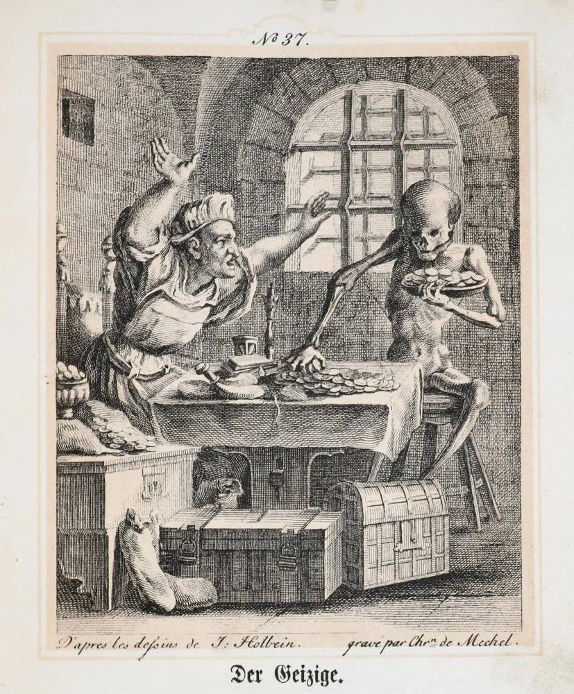 Große Abbildung Nr.1: 138-1439 Holbein,H.: (Totentanz)