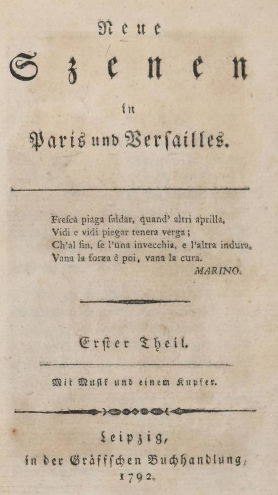 Große Abbildung Nr.2: 138-1444 (Vulpius C. A.),: (Literatur und illustrierte Bücher bis 19.Jahrhundert)