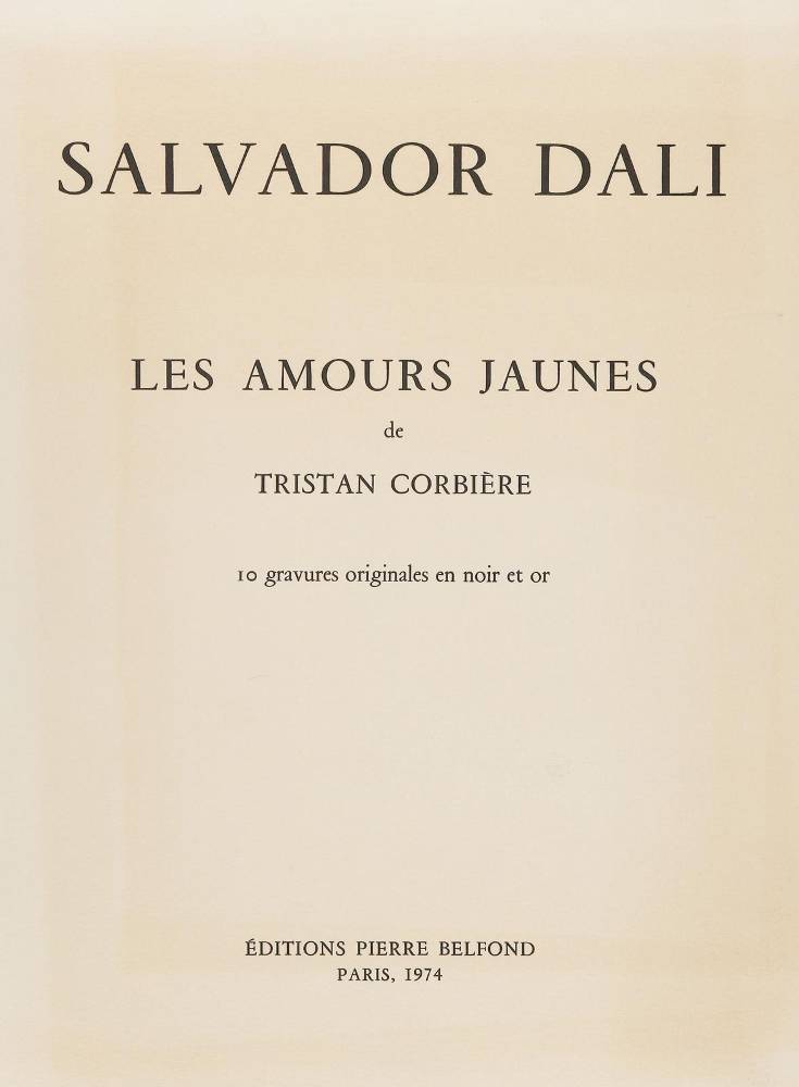 Große Abbildung Nr.4: 138-1469 Dali,S.: (Literatur und illustrierte Bücher 20.Jahrhundert - Alte Literatur in modernen Ausgaben)