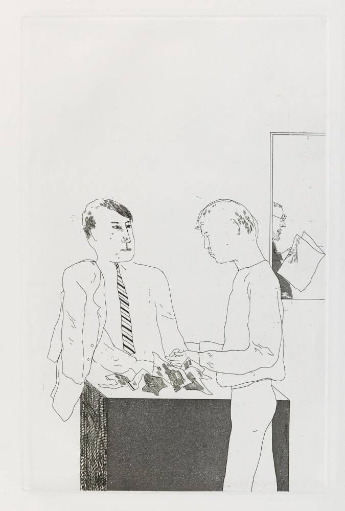 Große Abbildung Nr.3: 138-1516 Cavafy,CP.: (Hockney)