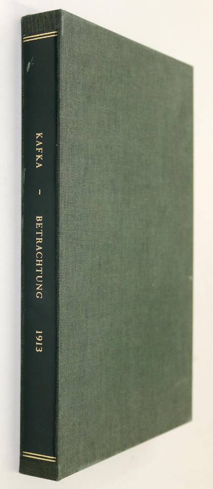 Große Abbildung Nr.25: 138-1522 Kafka,F.: (Literatur und illustrierte Bücher 20.Jahrhundert - Alte Literatur in modernen Ausgaben)
