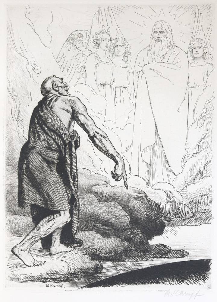 Große Abbildung Nr.1: 138-1523 Goethe,(J.W.v.).: (Kampf)