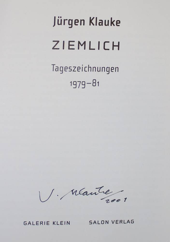 Große Abbildung Nr.1: 138-1525 Klauke,J.: (Literatur und illustrierte Bücher 20.Jahrhundert - Alte Literatur in modernen Ausgaben)