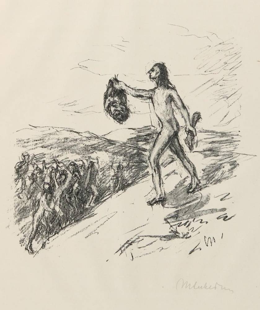 Große Abbildung Nr.1: 138-1546 Liebermann,M.: (Literatur und illustrierte Bücher 20.Jahrhundert - Alte Literatur in modernen Ausgaben)