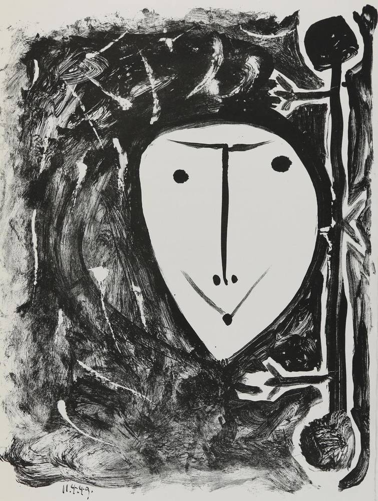 Große Abbildung Nr.1: 138-1571 Goll,Y.: (Picasso)