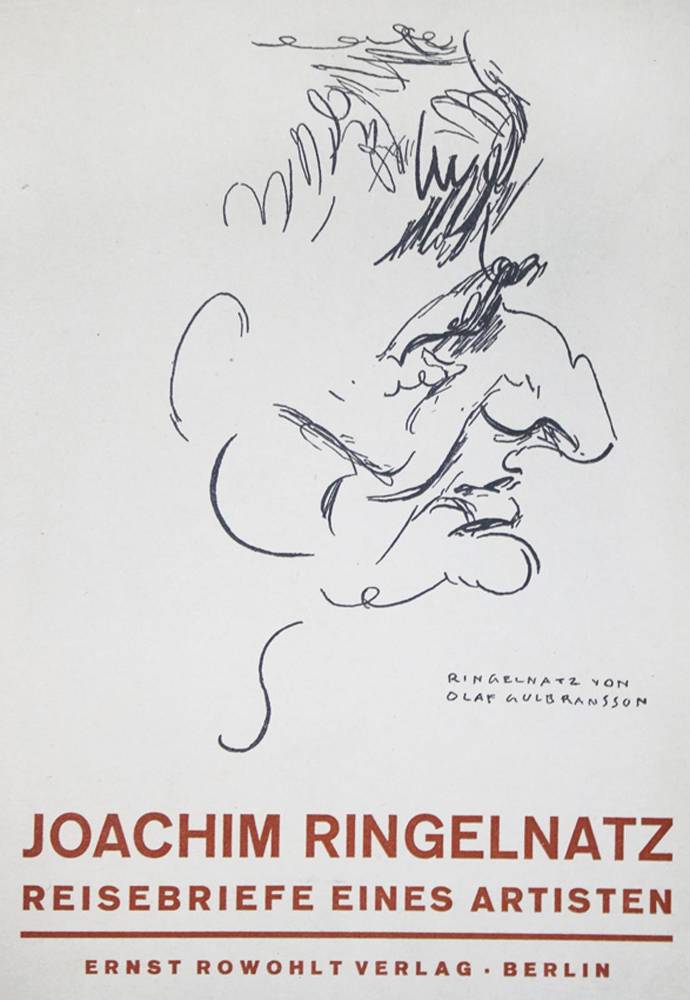 Große Abbildung Nr.1: 138-1582 Ringelnatz,J.: (Literatur und illustrierte Bücher 20.Jahrhundert - Alte Literatur in modernen Ausgaben)