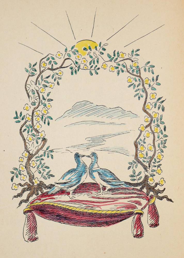 Große Abbildung Nr.2: 138-1594 Scholz,W.v.: (Literatur und illustrierte Bücher 20.Jahrhundert - Alte Literatur in modernen Ausgaben)
