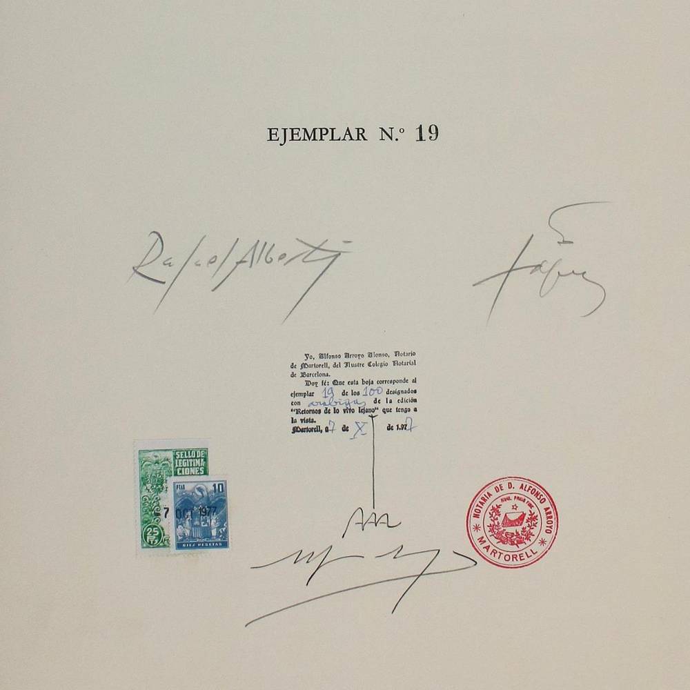 Große Abbildung Nr.3: 138-1603 Alberti,R.: (Tapies)