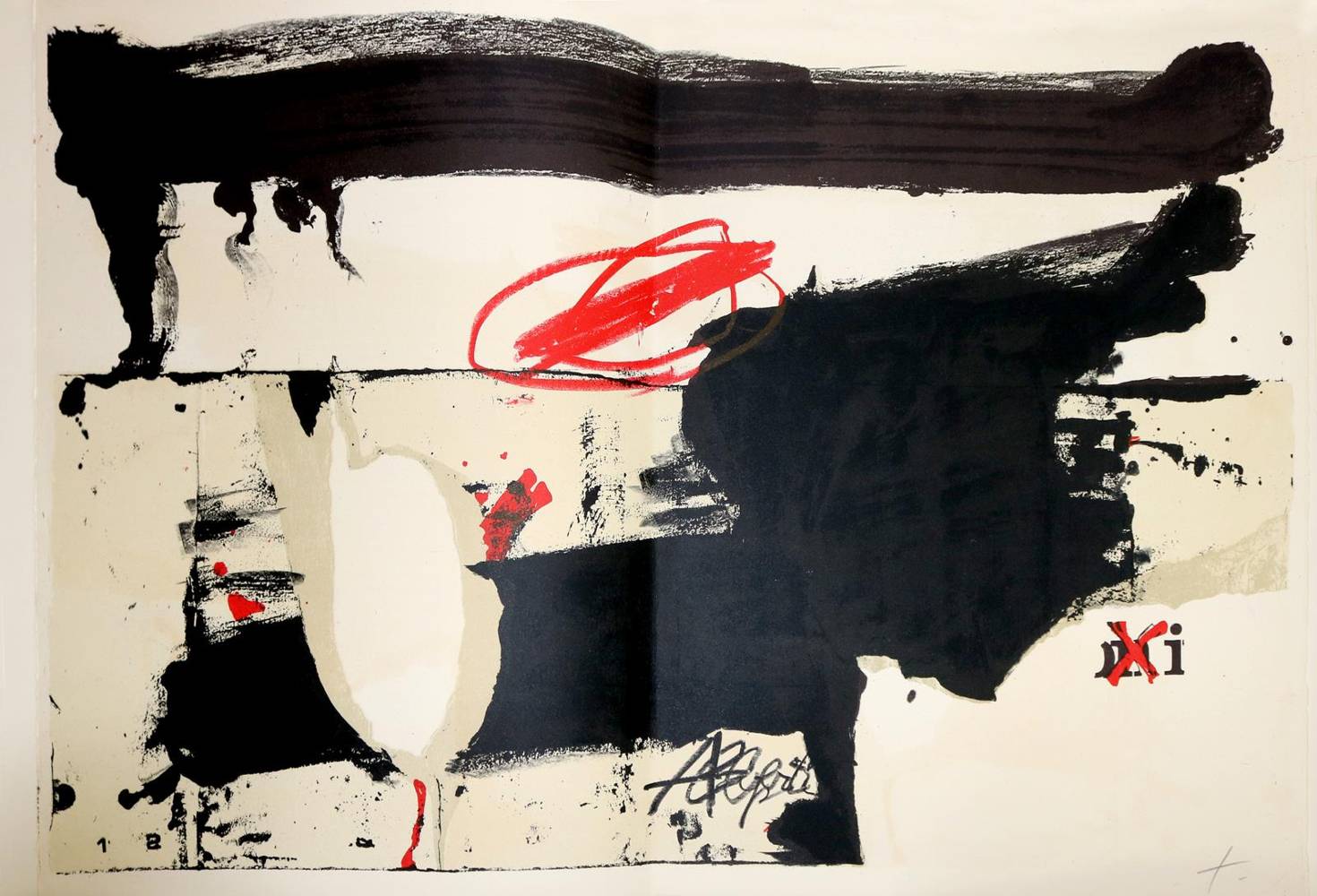 Große Abbildung Nr.33: 138-1603 Alberti,R.: (Tapies)