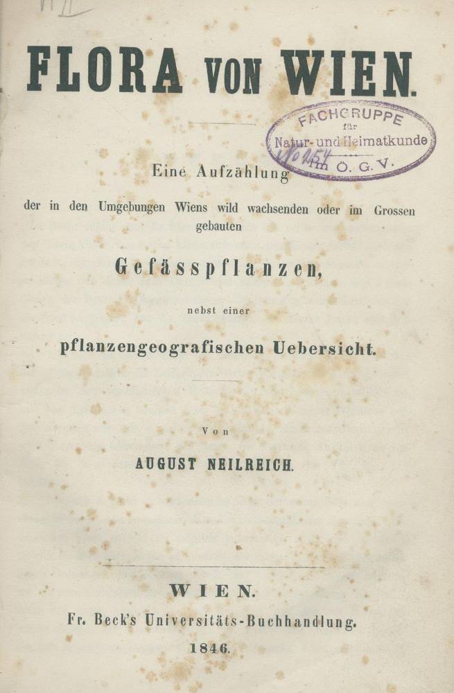 Große Abbildung Nr.2: 138-1651 Maly,J.K.: (Botanik, Österreich, Steiermark)