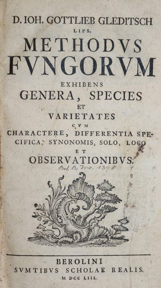 Große Abbildung Nr.2: 138-1653 Gleditsch,J.G.: (Botanik, Pilze)