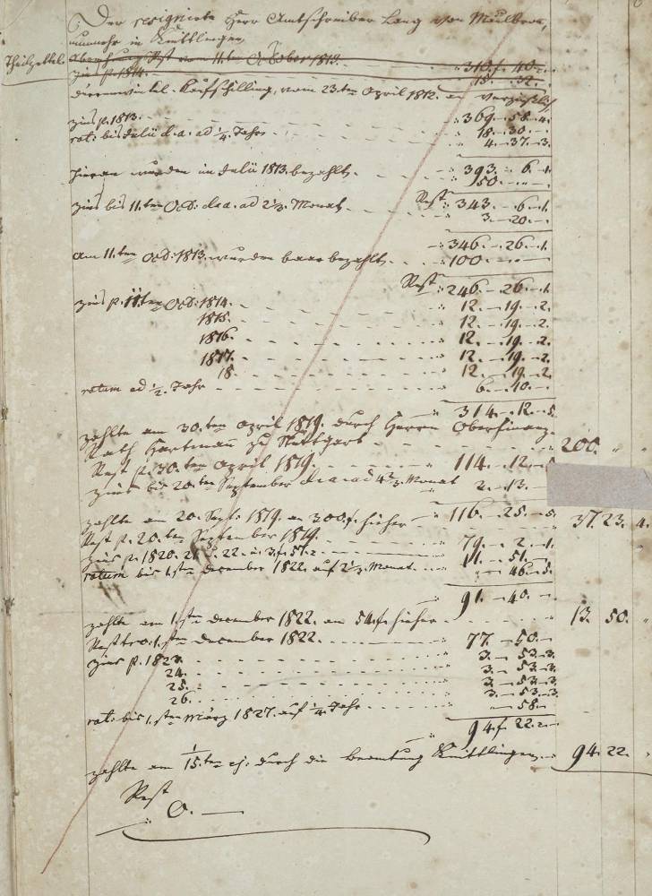 Große Abbildung Nr.1: 138-166 Kassenbuch.: (Handschriften)